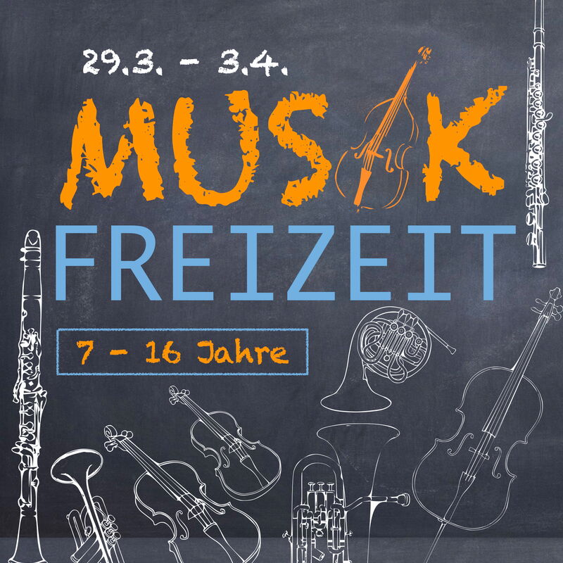 Musikfreizeit für Kinder und Jugendliche