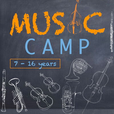 Music camp with chamber music and orchestra