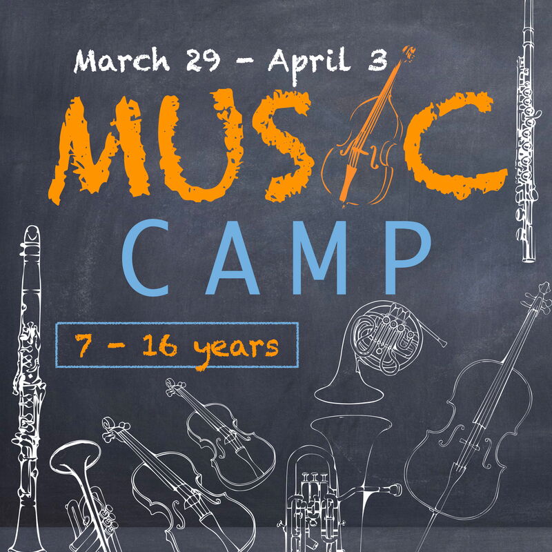 Music camp for children and adolescents