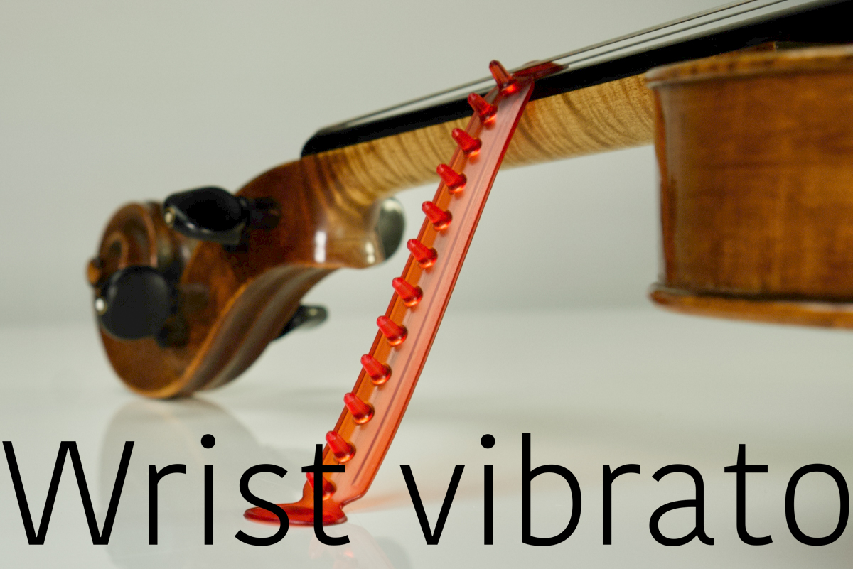 Wrist vibrato on the violin and viola