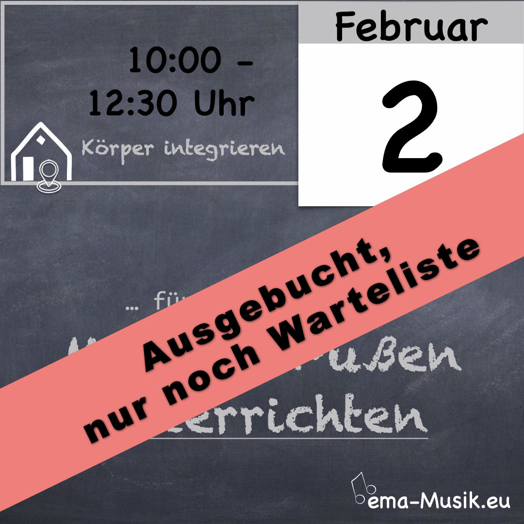 Event Mit den Füßen unterrichten