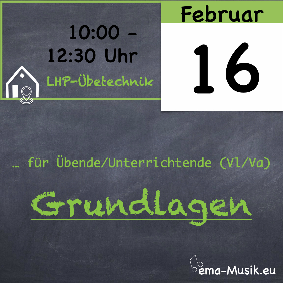 Event Grundlagen der LHP Übetechnik