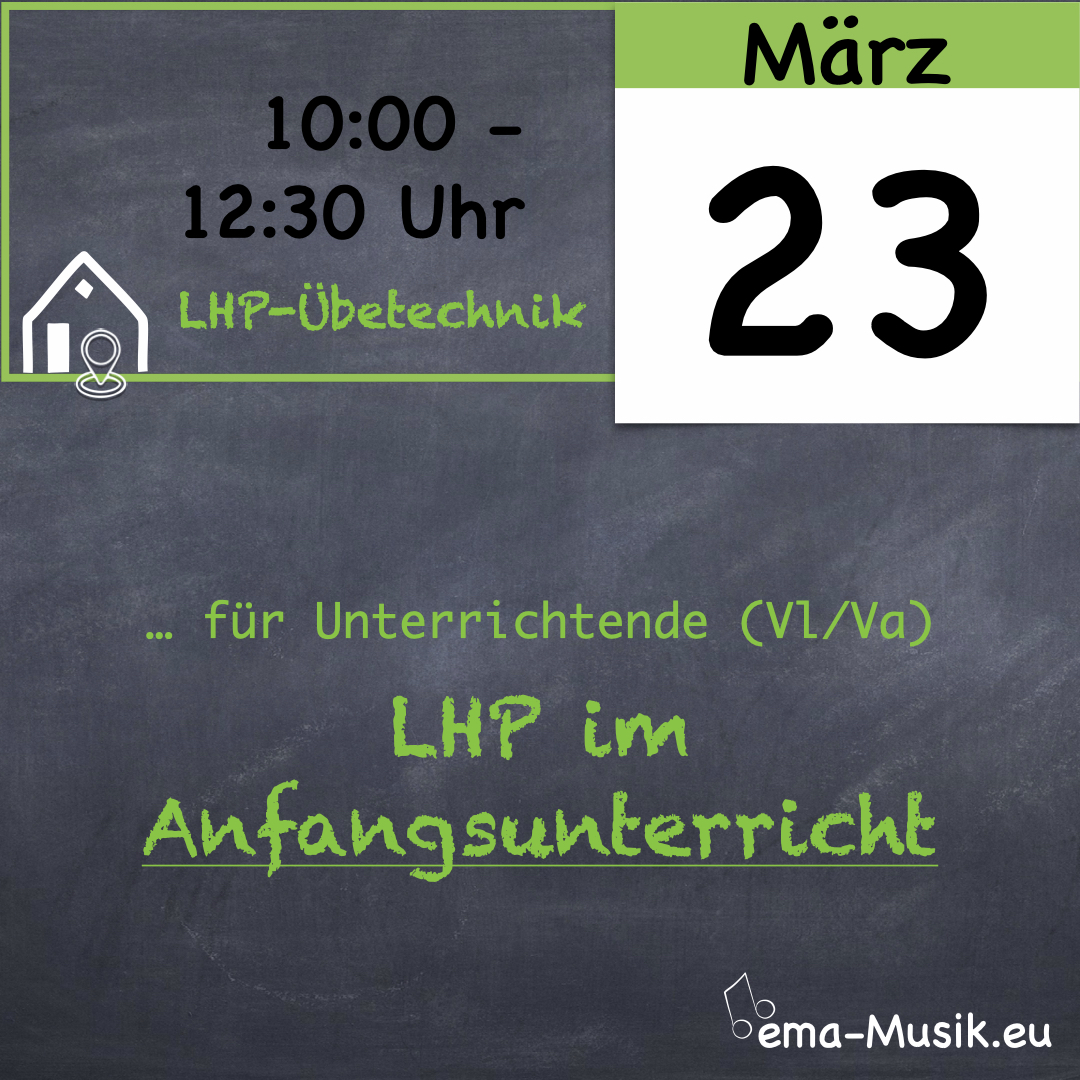 Event LHP im Anfangsunterricht