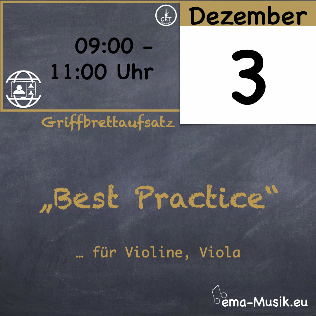 Griffbrettaufsatz Best Practice