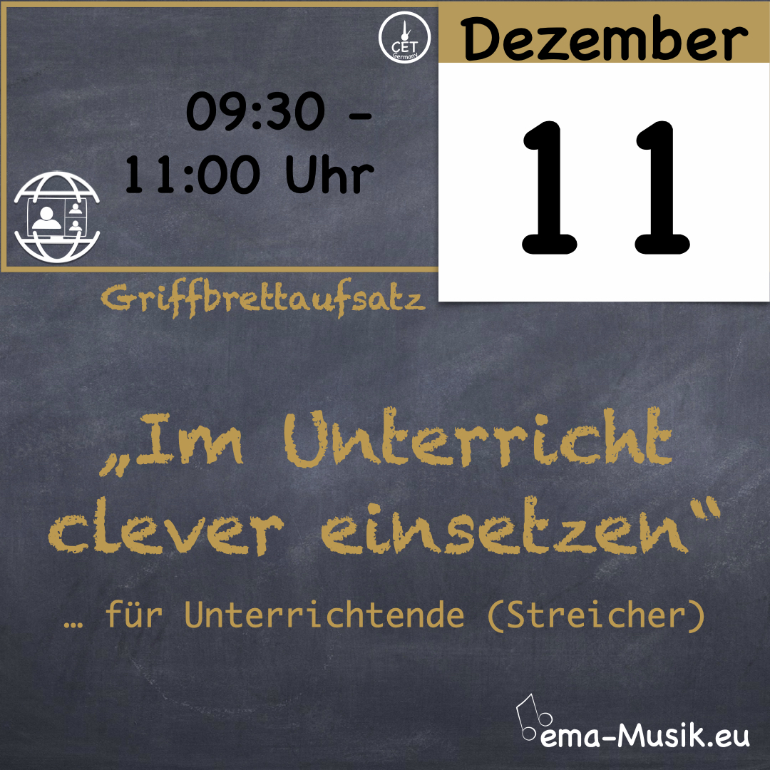 Griffbrettaufsatz im Unterricht clever einsetzen