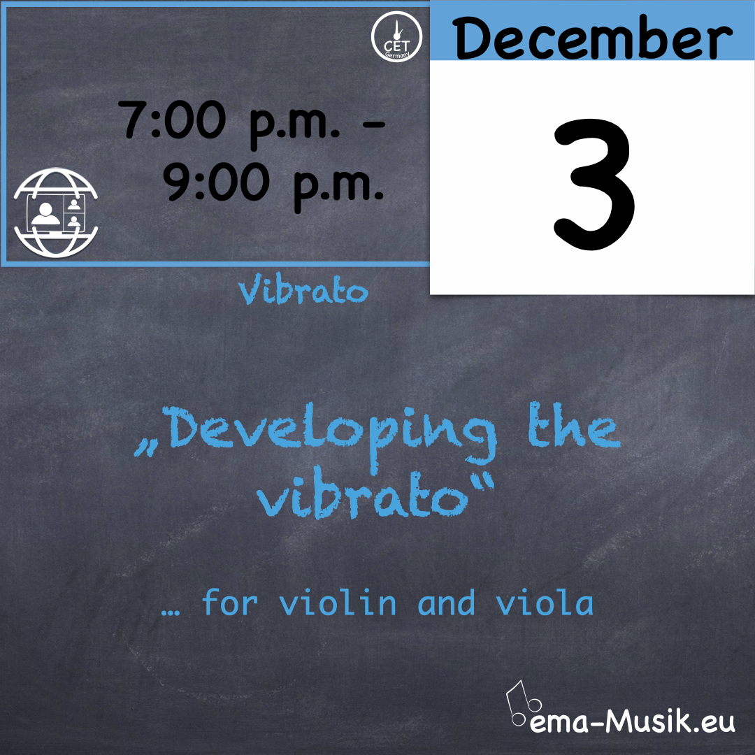 Developing the vibrato