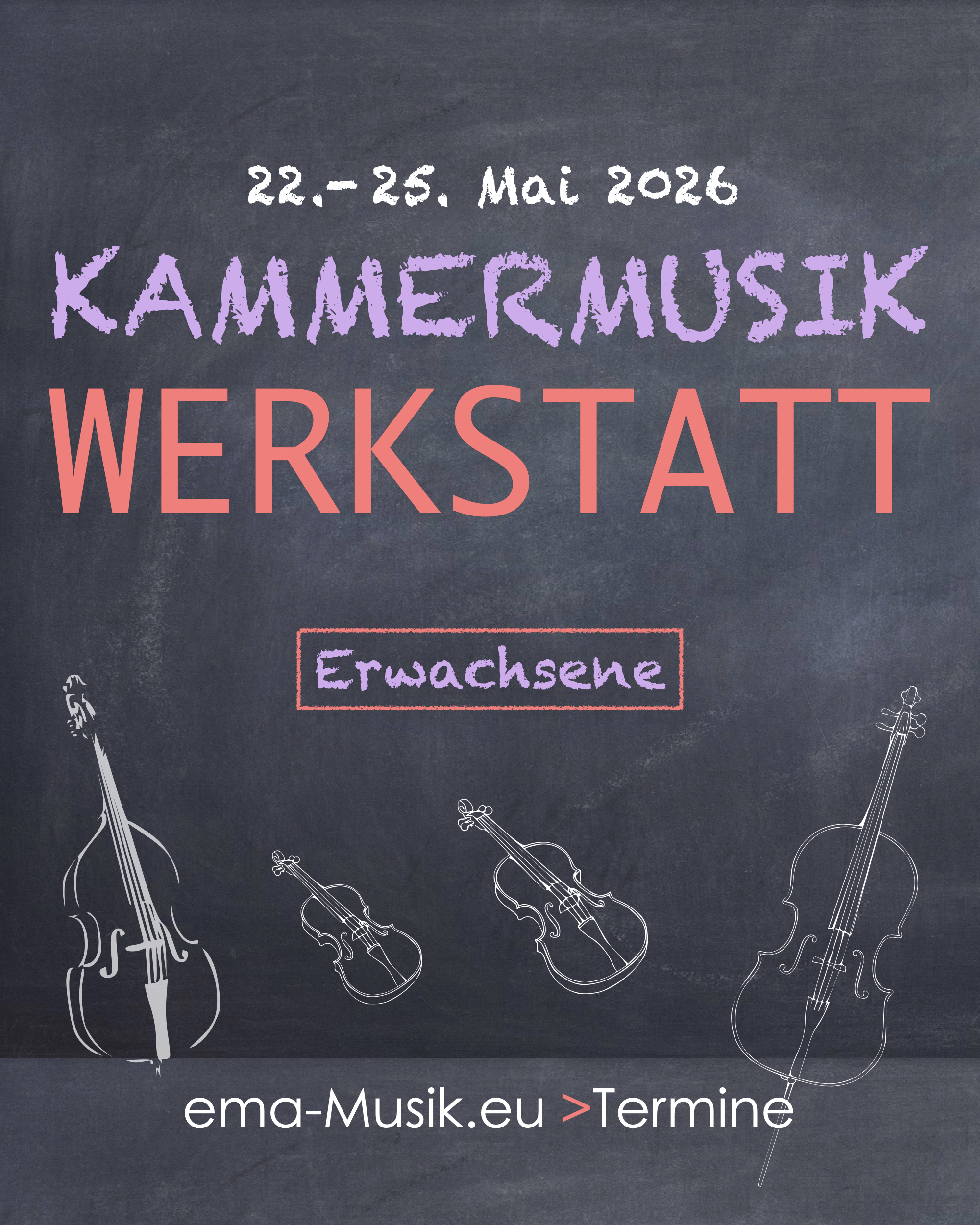 Kammermusik Werkstatt für Erwachsene