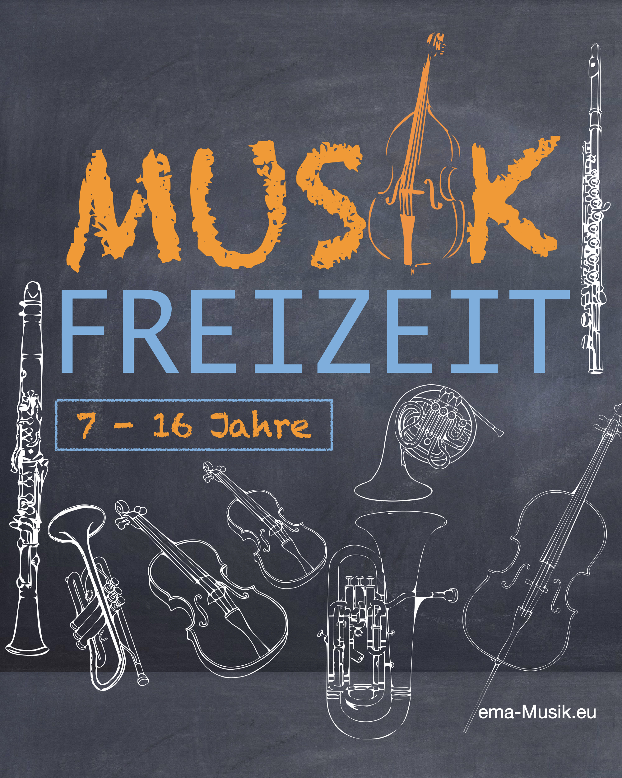 Musikfreizeit für Kinder und Jugendliche