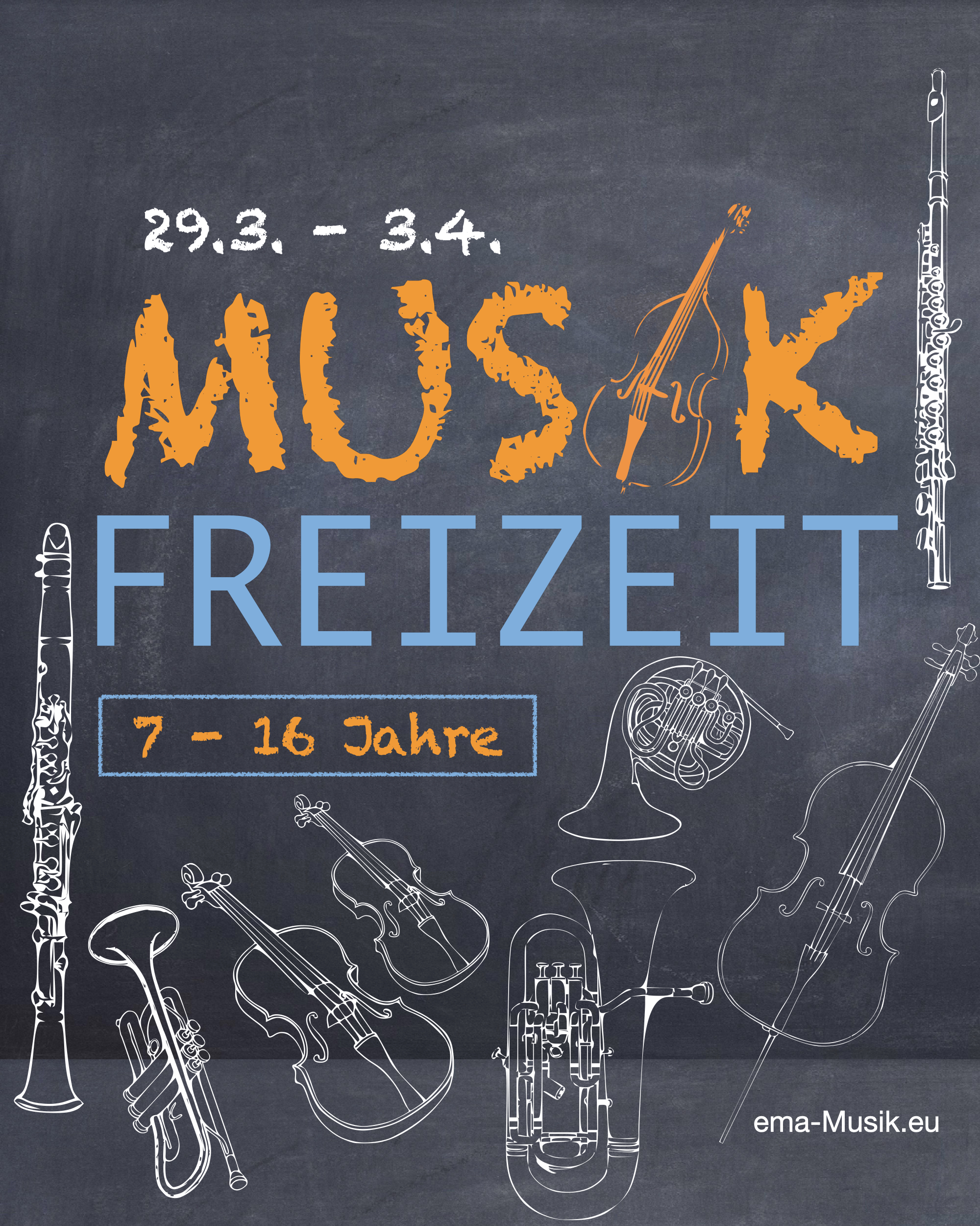 Musikfreizeit mit Kammermusik und Orchester
