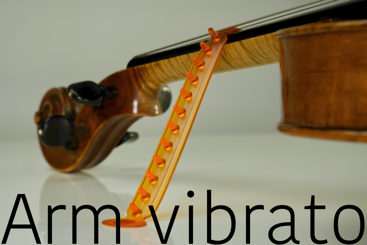 Arm vibrato on the violin and viola