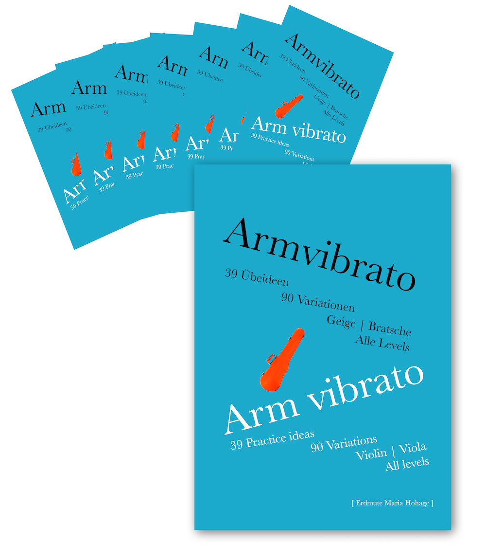 Übungsheft: Armvibrato für Violine und Viola